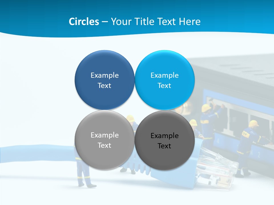 Wired Service Help PowerPoint Template