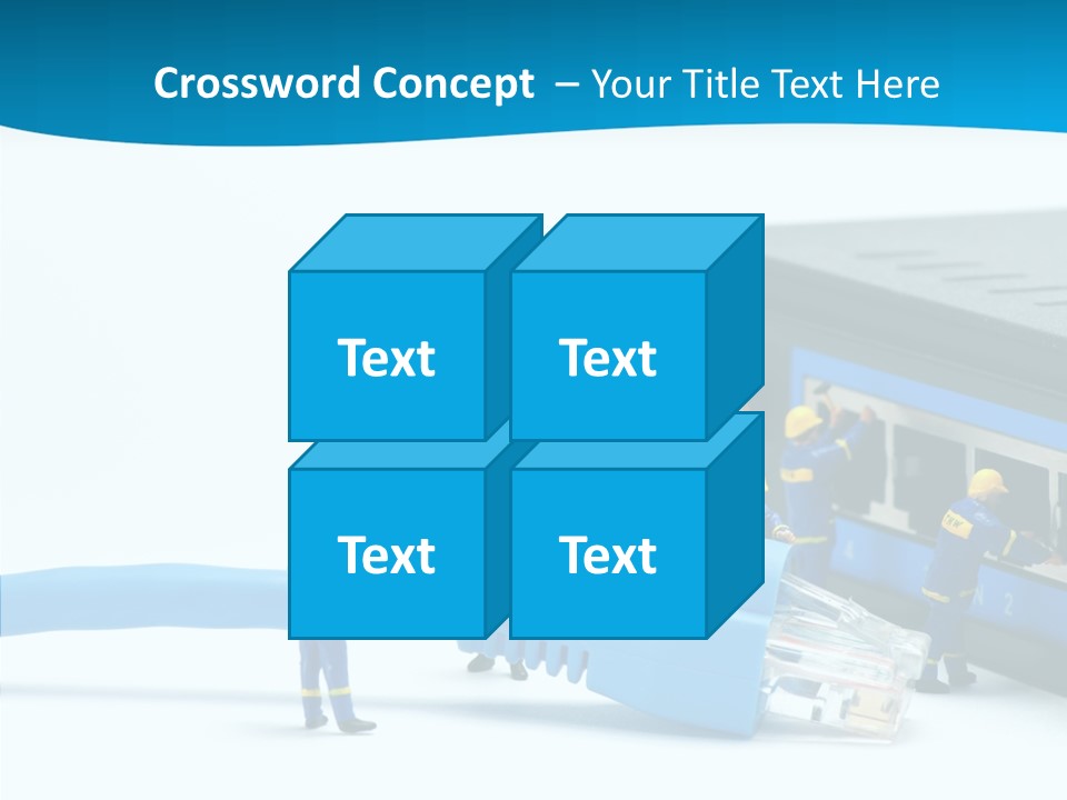 Wired Service Help PowerPoint Template