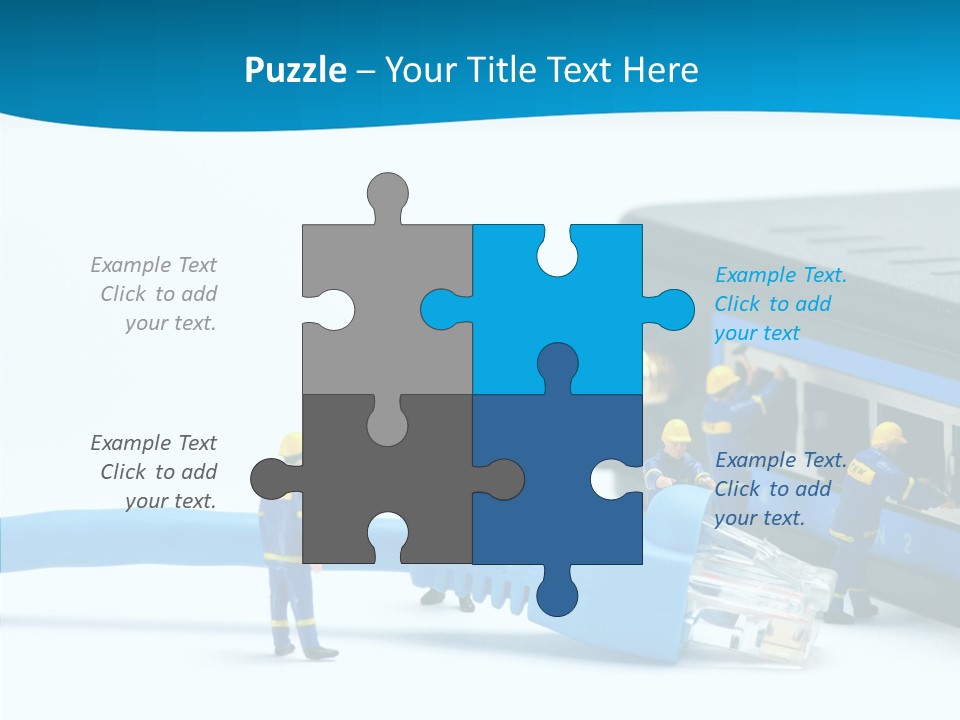 Wired Service Help PowerPoint Template