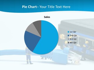 Wired Service Help PowerPoint Template