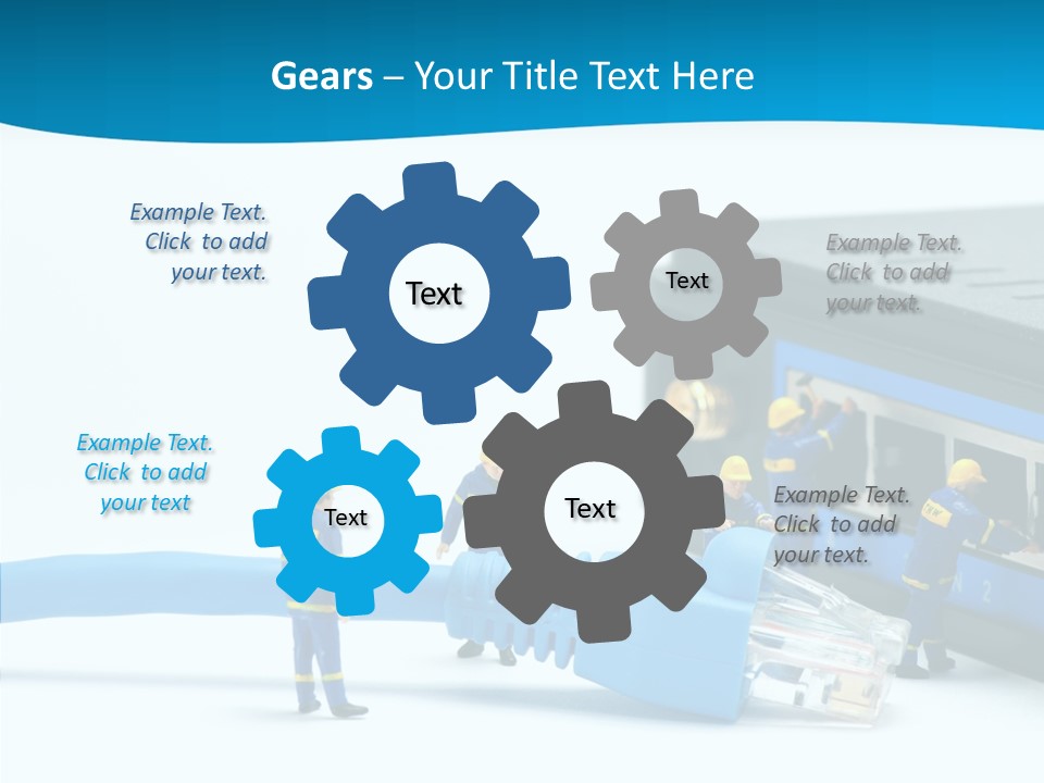 Wired Service Help PowerPoint Template