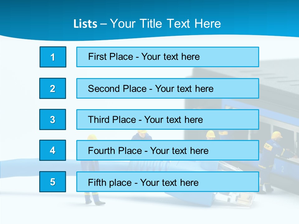 Wired Service Help PowerPoint Template