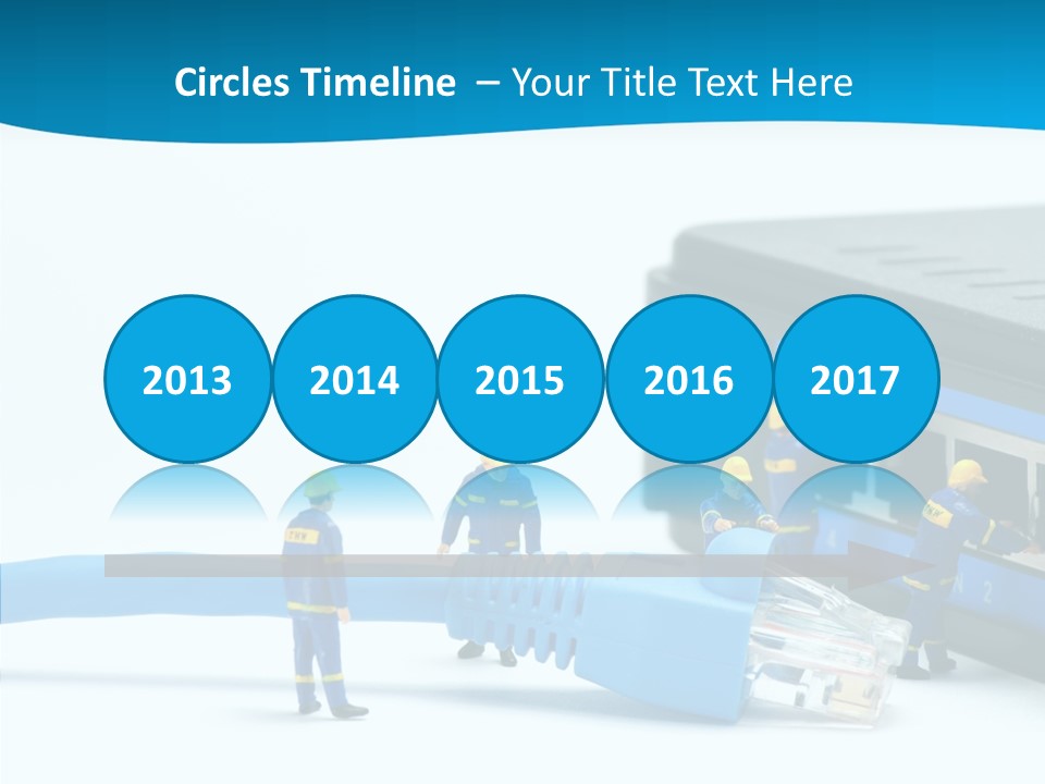 Wired Service Help PowerPoint Template