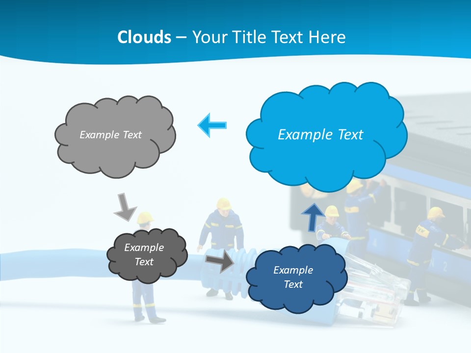 Wired Service Help PowerPoint Template
