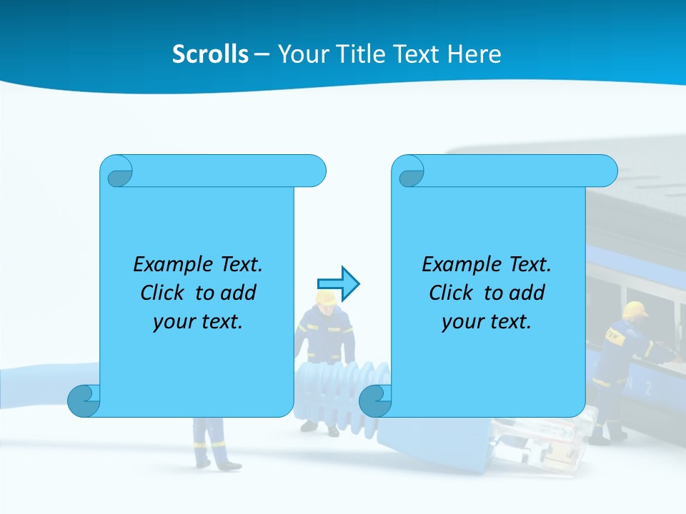 Wired Service Help PowerPoint Template