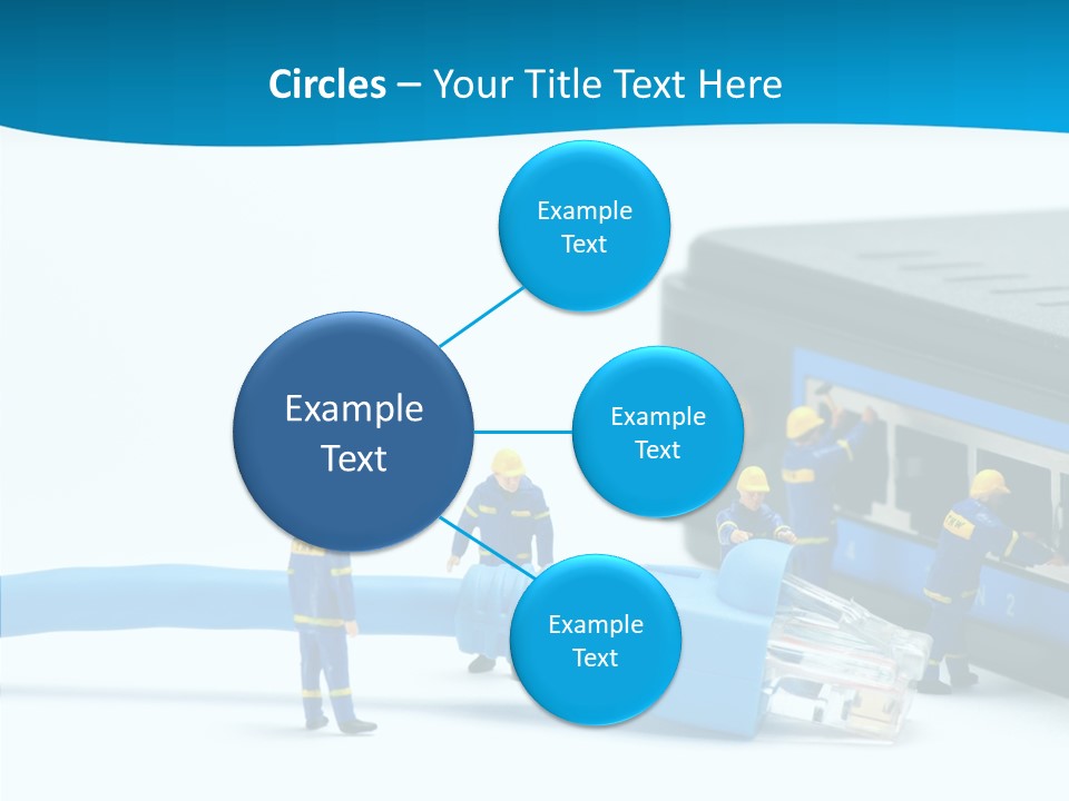 Wired Service Help PowerPoint Template