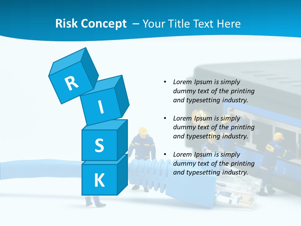 Wired Service Help PowerPoint Template