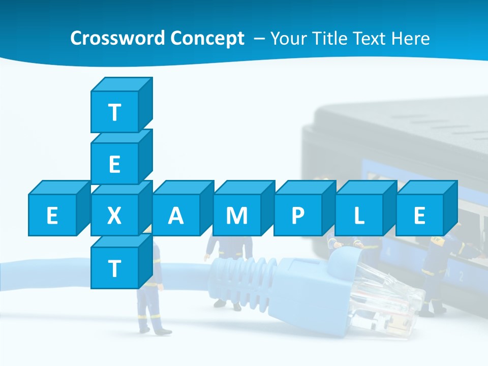 Wired Service Help PowerPoint Template