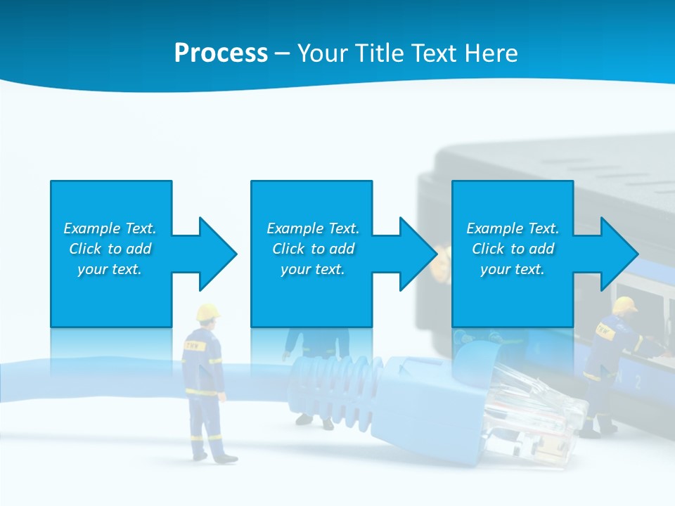 Wired Service Help PowerPoint Template