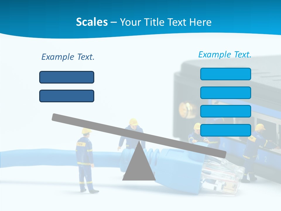 Wired Service Help PowerPoint Template
