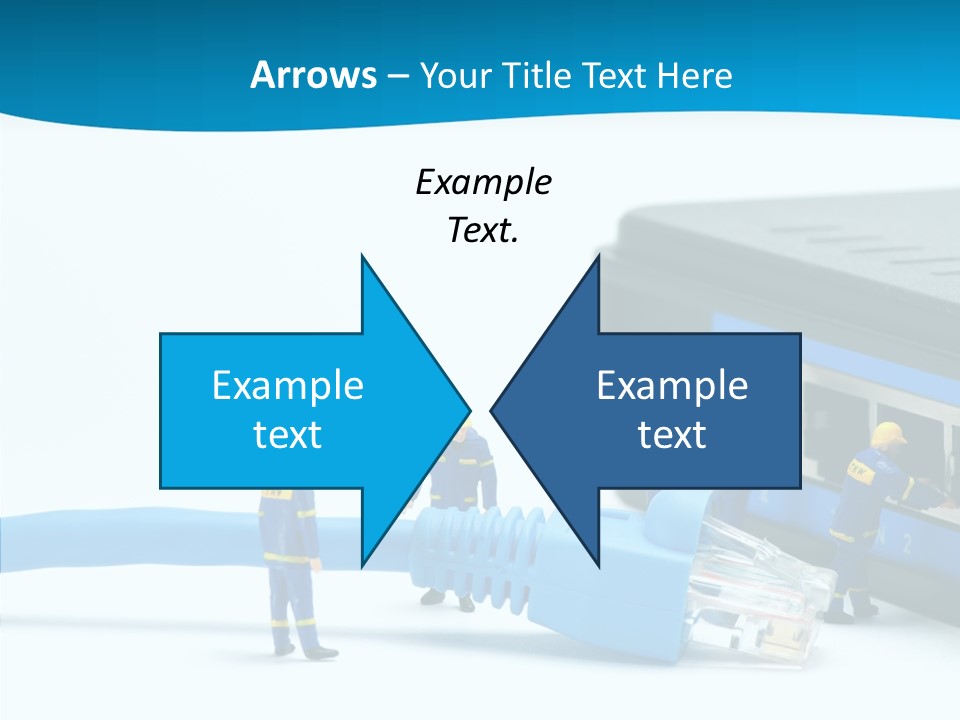 Wired Service Help PowerPoint Template