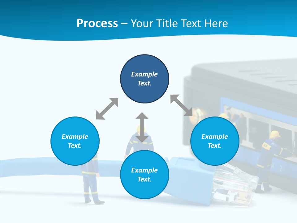 Wired Service Help PowerPoint Template