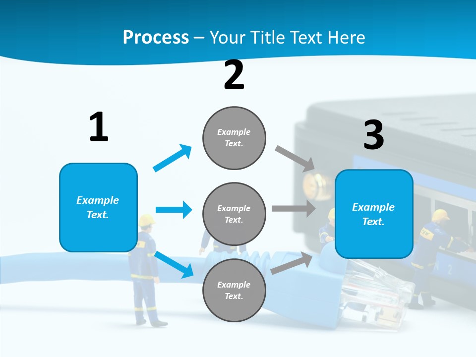 Wired Service Help PowerPoint Template