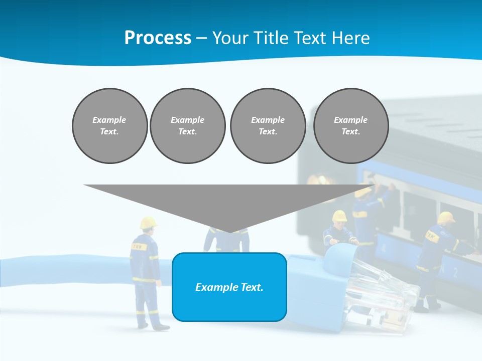 Wired Service Help PowerPoint Template