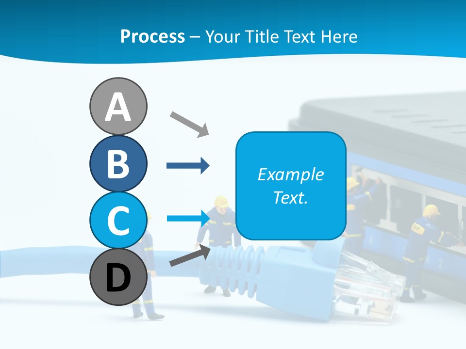 Wired Service Help PowerPoint Template