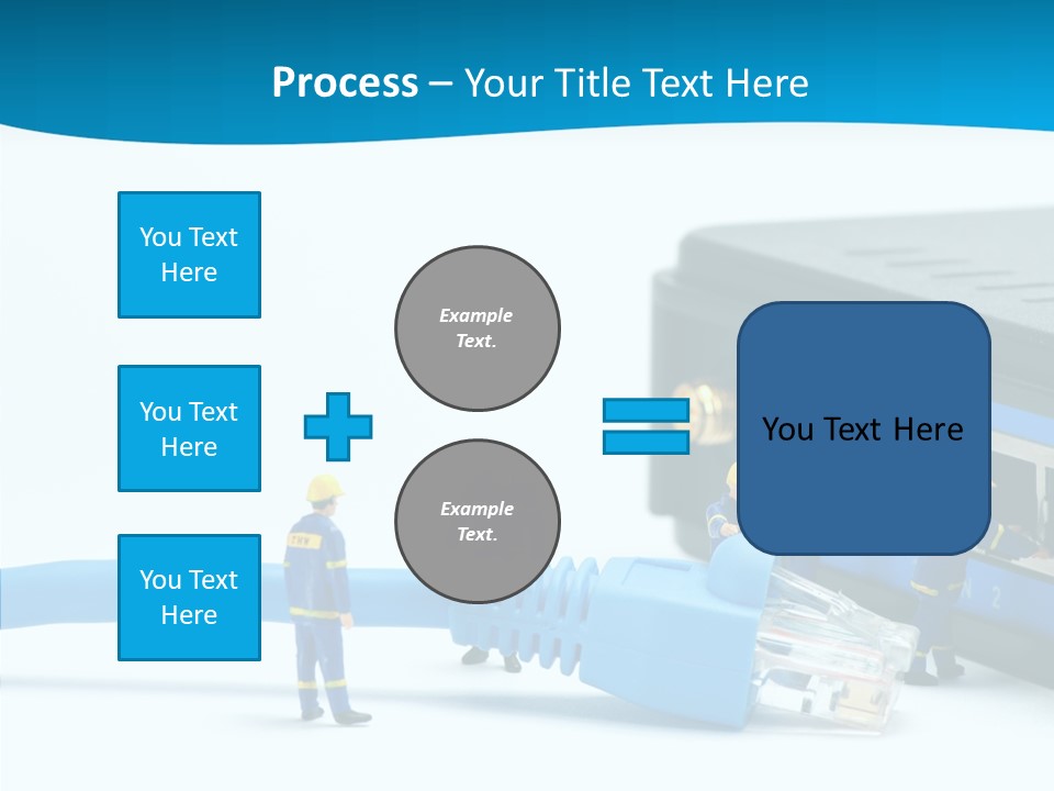 Wired Service Help PowerPoint Template