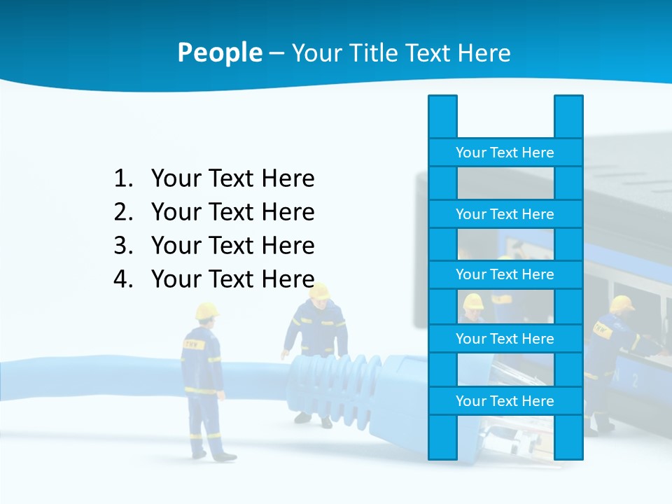 Wired Service Help PowerPoint Template