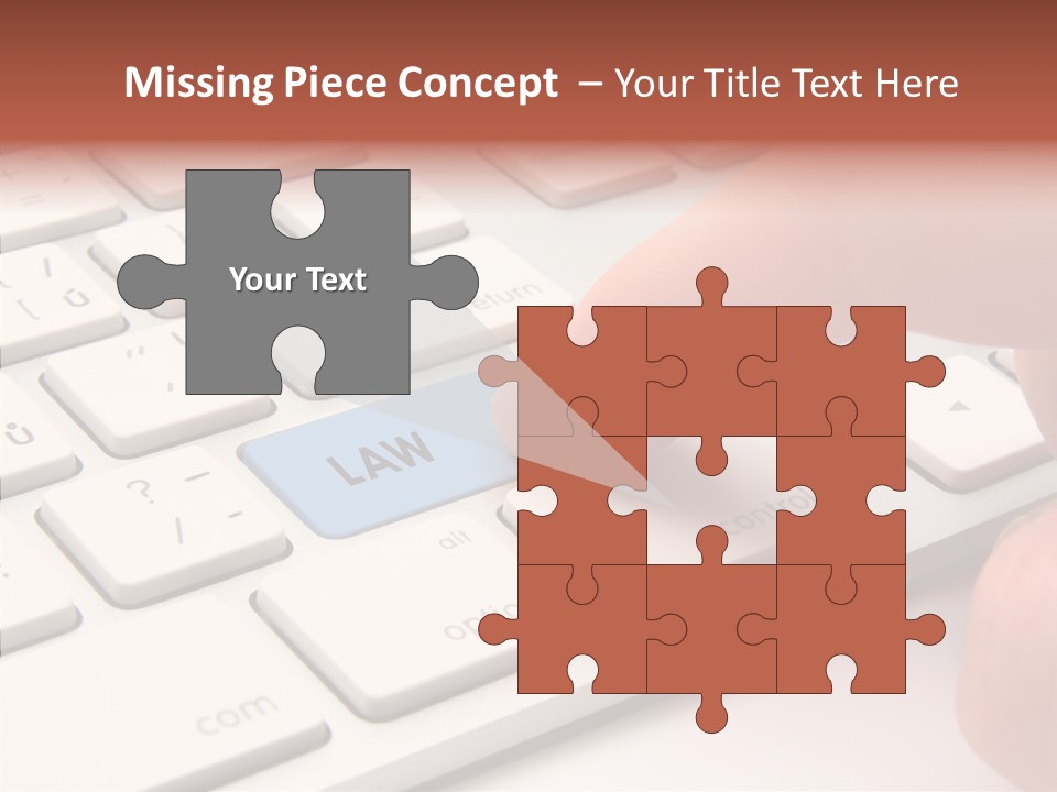 Push Legal Services Information Technology Law PowerPoint Template