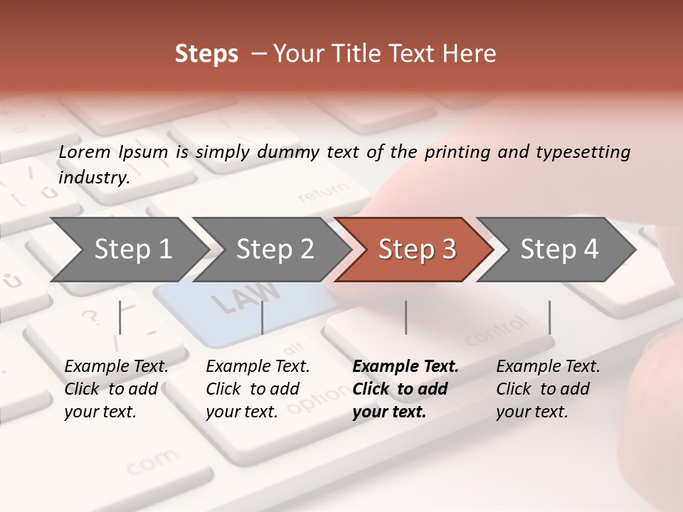 Push Legal Services Information Technology Law PowerPoint Template