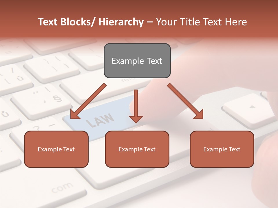 Push Legal Services Information Technology Law PowerPoint Template