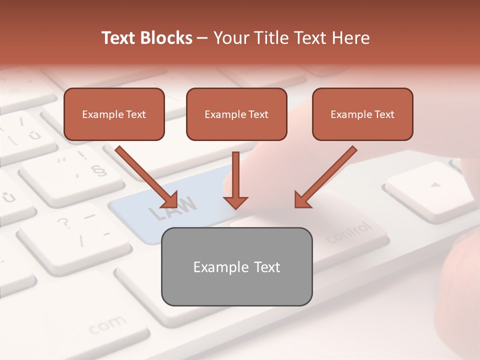 Push Legal Services Information Technology Law PowerPoint Template