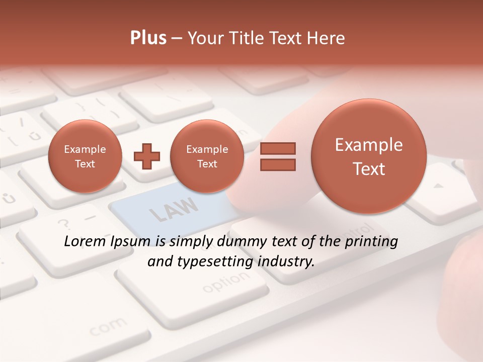 Push Legal Services Information Technology Law PowerPoint Template