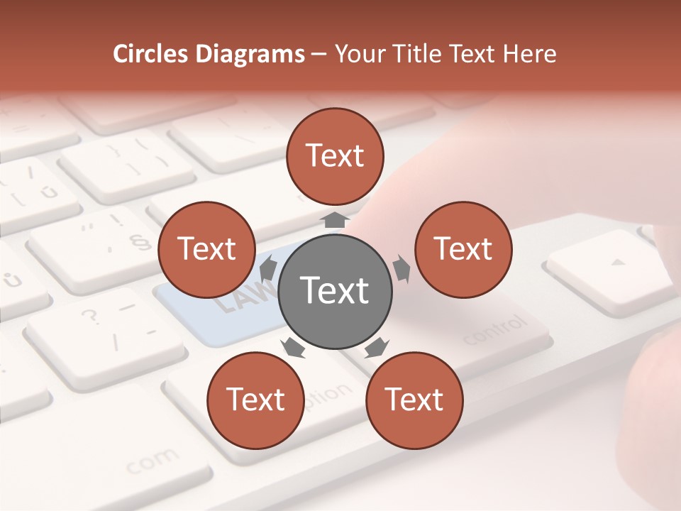 Push Legal Services Information Technology Law PowerPoint Template