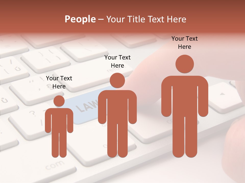 Push Legal Services Information Technology Law PowerPoint Template