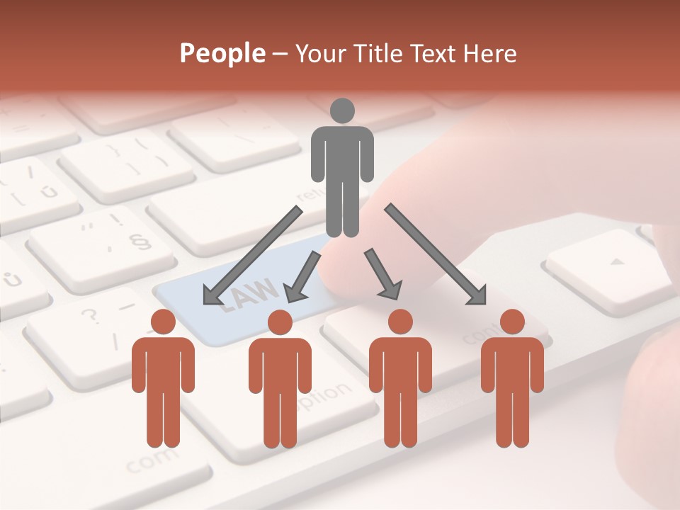 Push Legal Services Information Technology Law PowerPoint Template