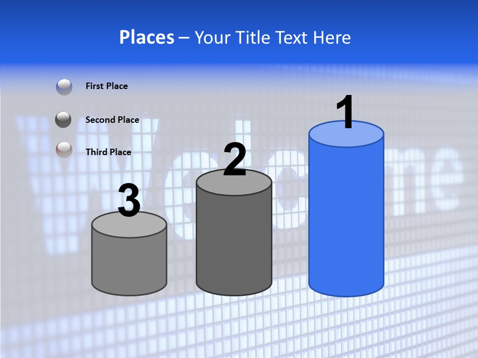 Welcome Screen Register PowerPoint Template