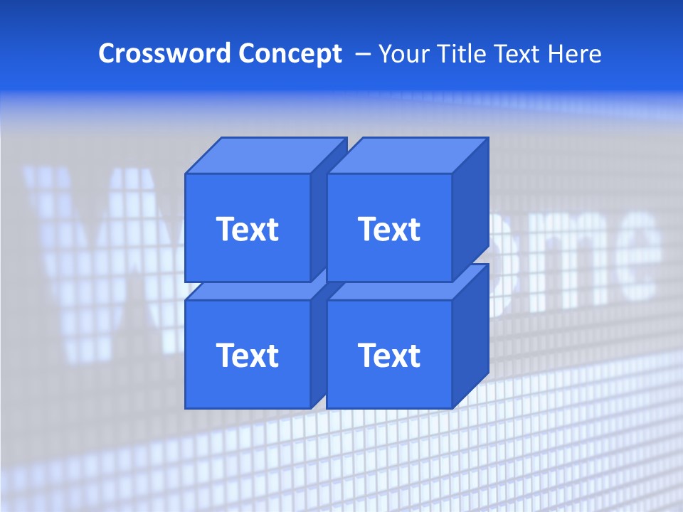 Welcome Screen Register PowerPoint Template