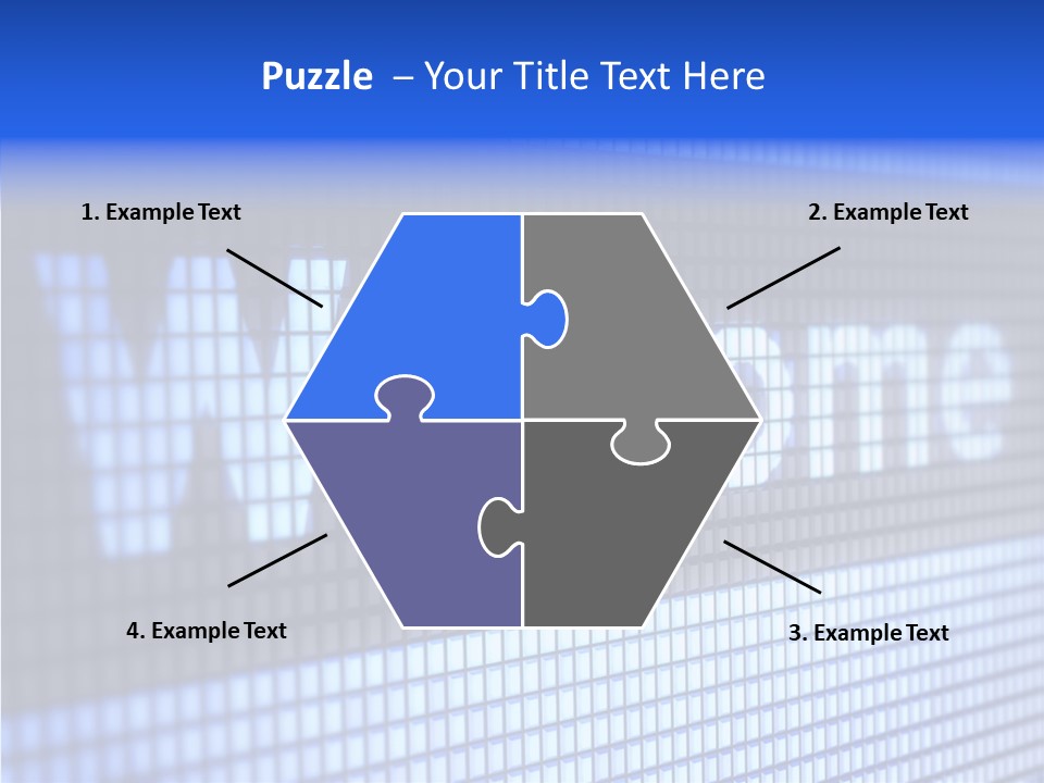 Welcome Screen Register PowerPoint Template
