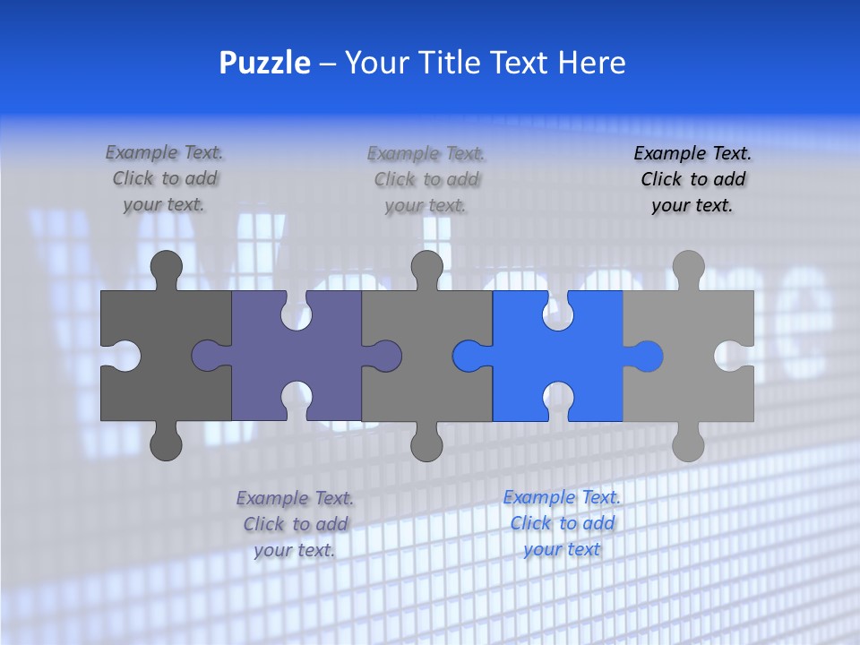 Welcome Screen Register PowerPoint Template