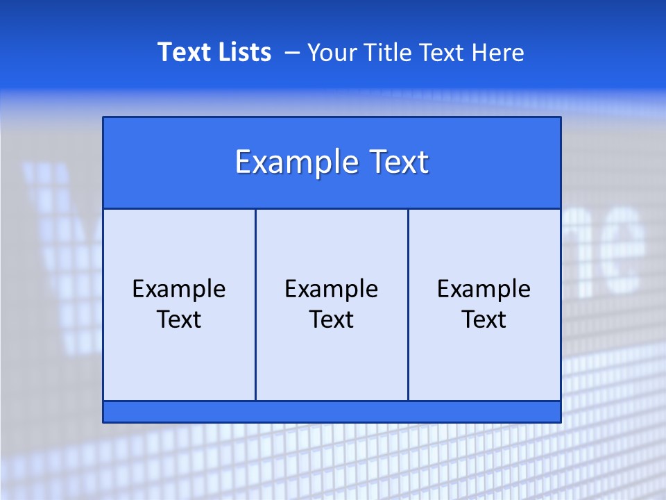 Welcome Screen Register PowerPoint Template