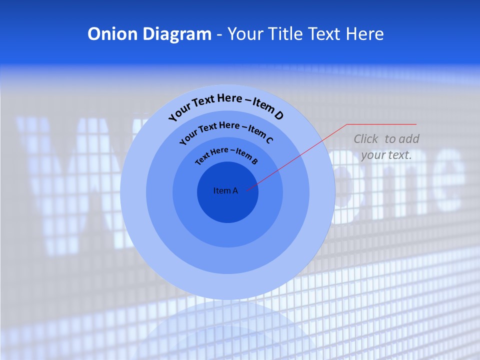 Welcome Screen Register PowerPoint Template