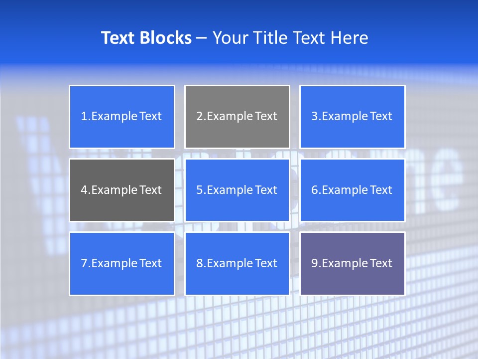Welcome Screen Register PowerPoint Template