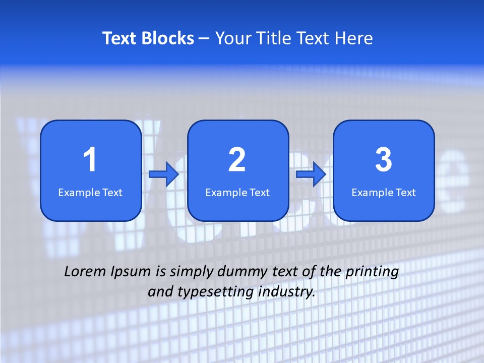 Welcome Screen Register PowerPoint Template