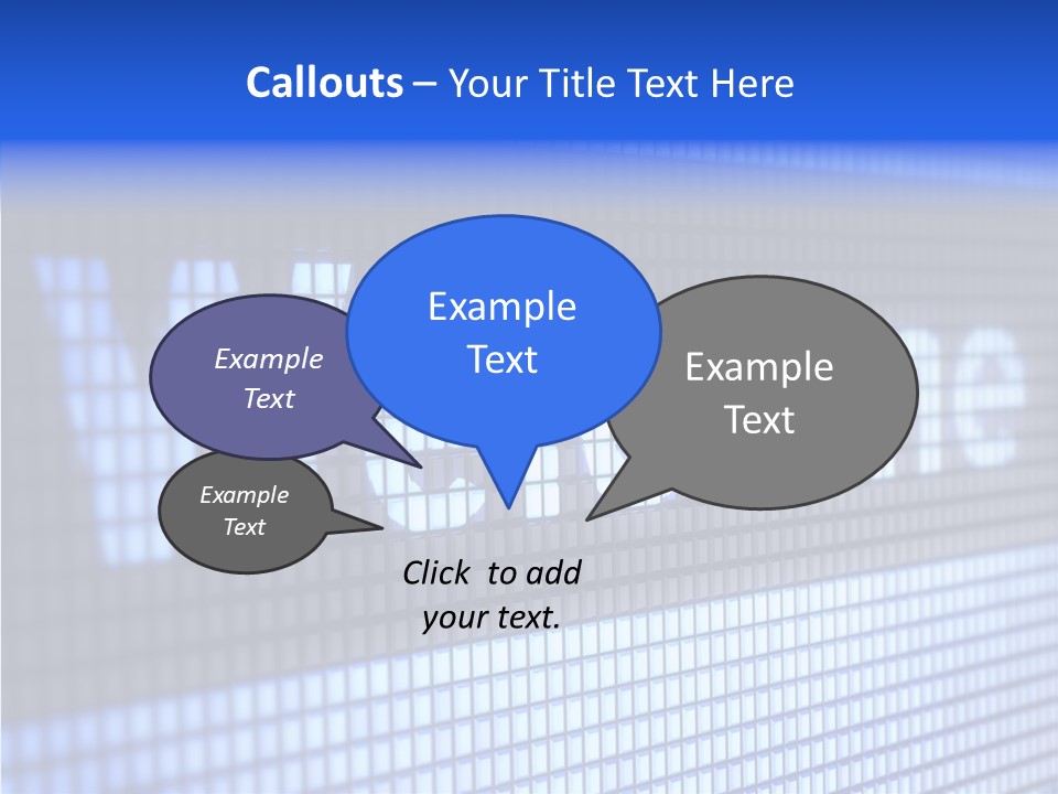 Welcome Screen Register PowerPoint Template