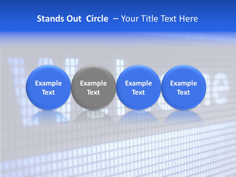 Welcome Screen Register PowerPoint Template