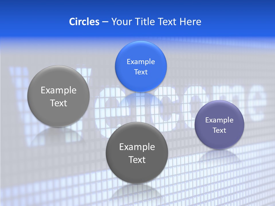 Welcome Screen Register PowerPoint Template