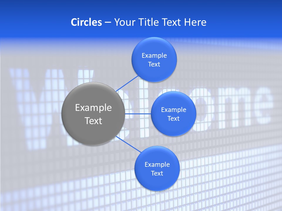 Welcome Screen Register PowerPoint Template