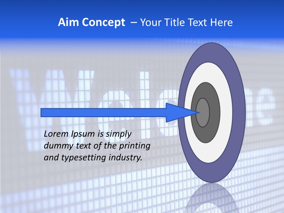 Welcome Screen Register PowerPoint Template