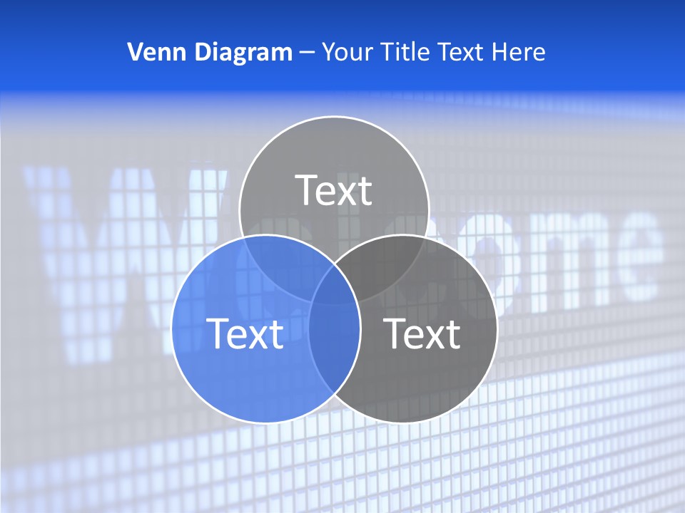 Welcome Screen Register PowerPoint Template
