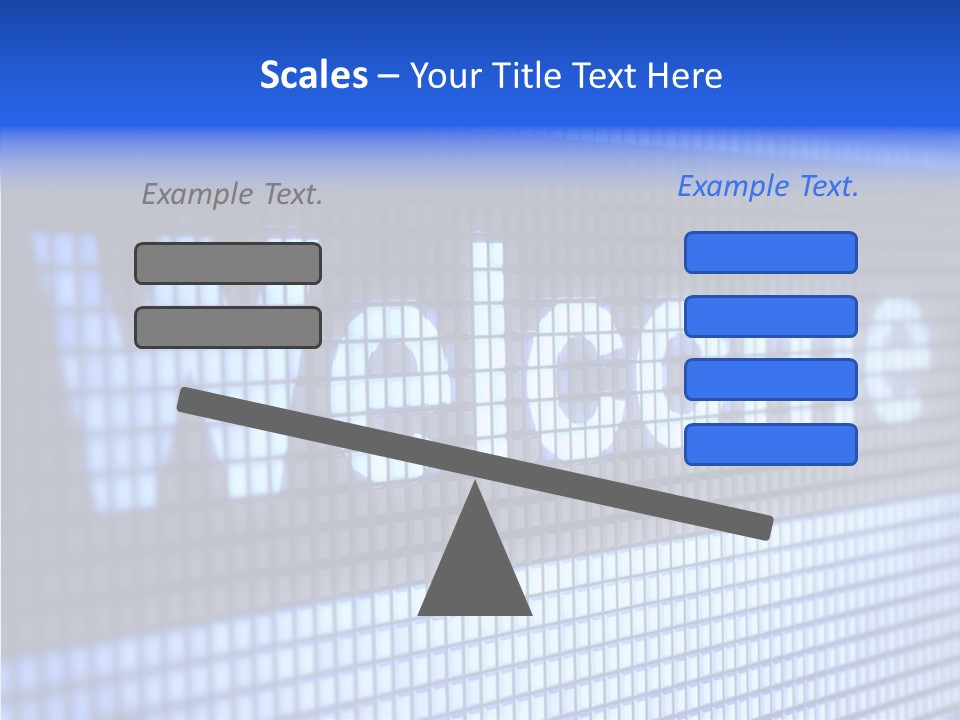 Welcome Screen Register PowerPoint Template