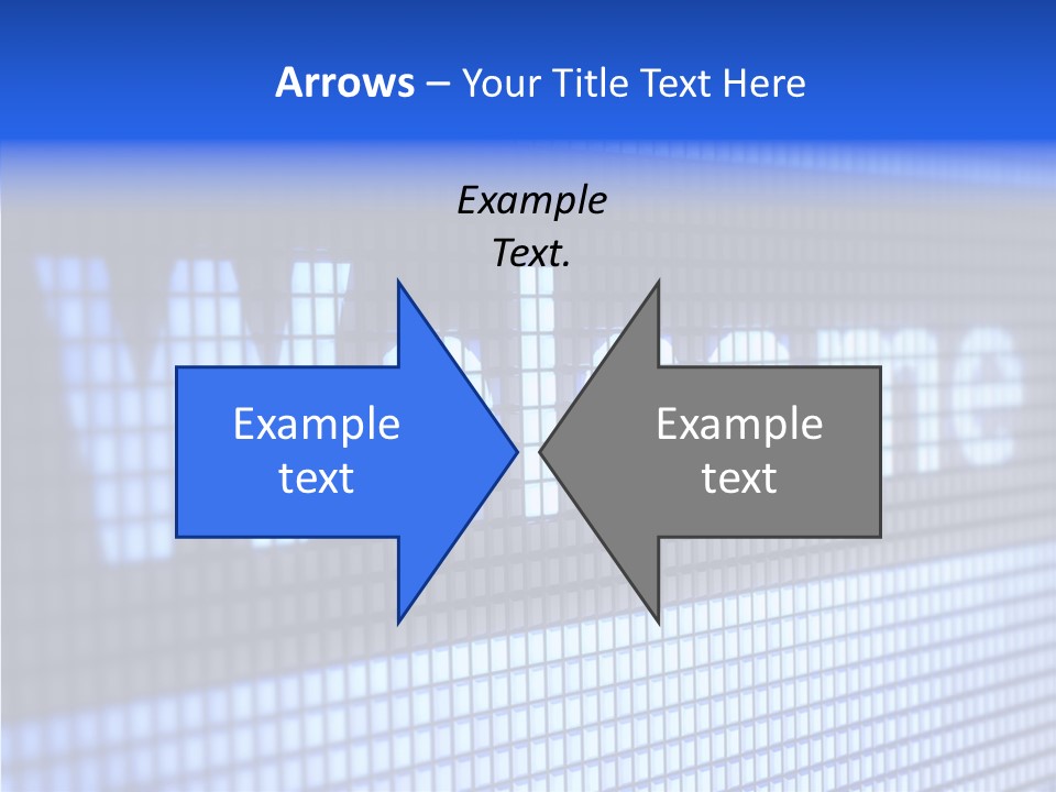 Welcome Screen Register PowerPoint Template