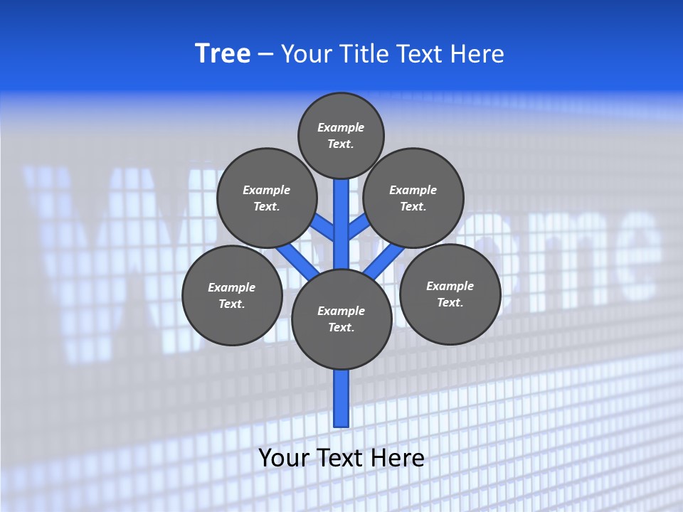 Welcome Screen Register PowerPoint Template