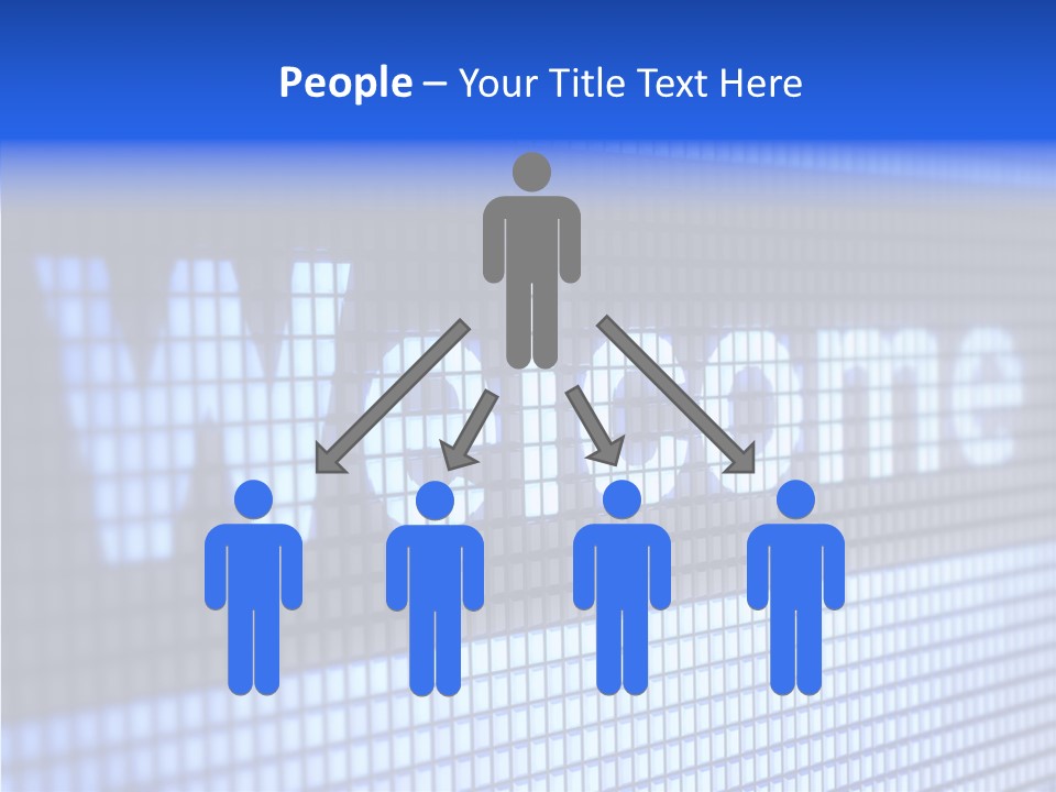 Welcome Screen Register PowerPoint Template