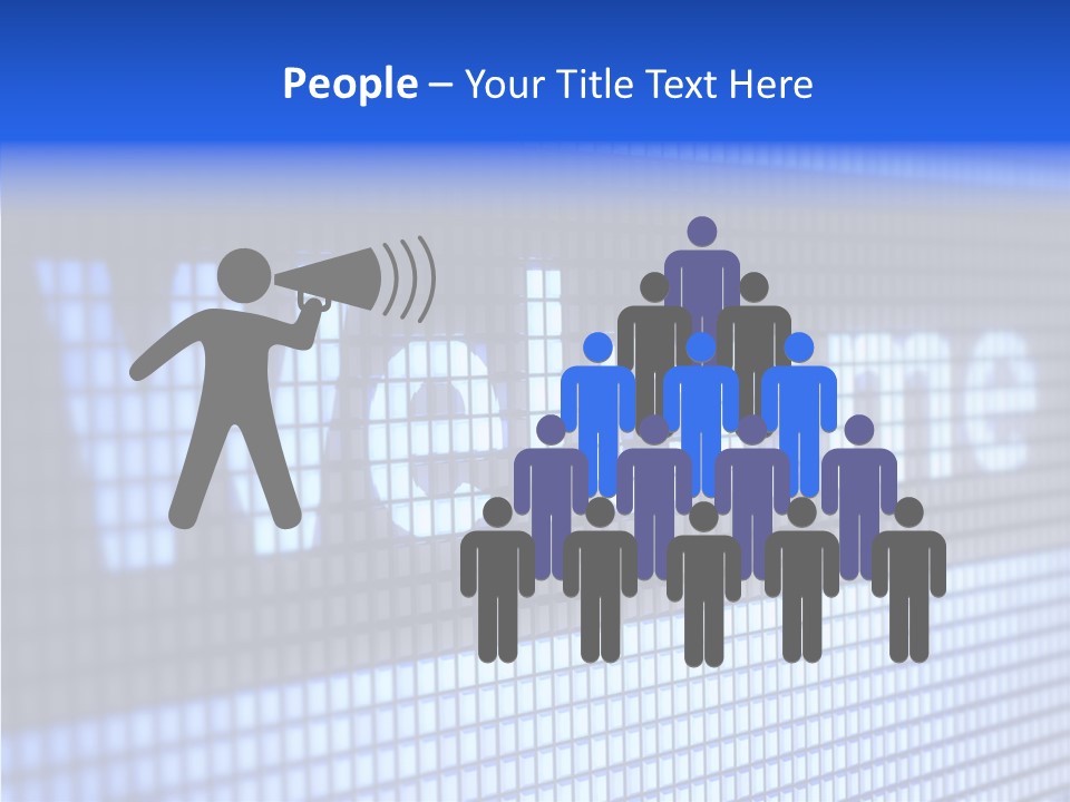 Welcome Screen Register PowerPoint Template