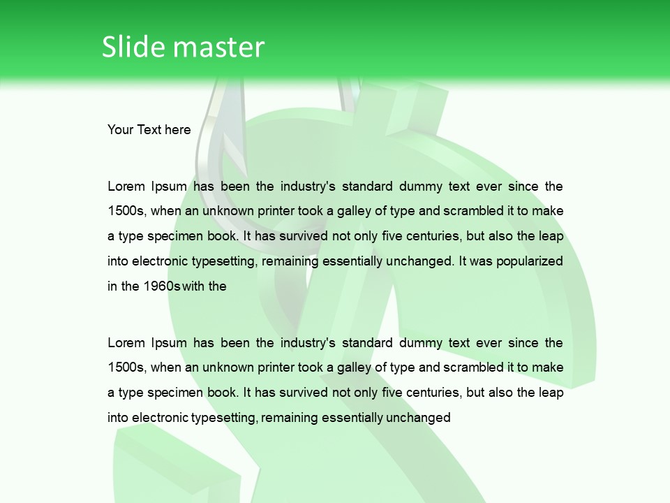 Fishing Conceptual Business PowerPoint Template