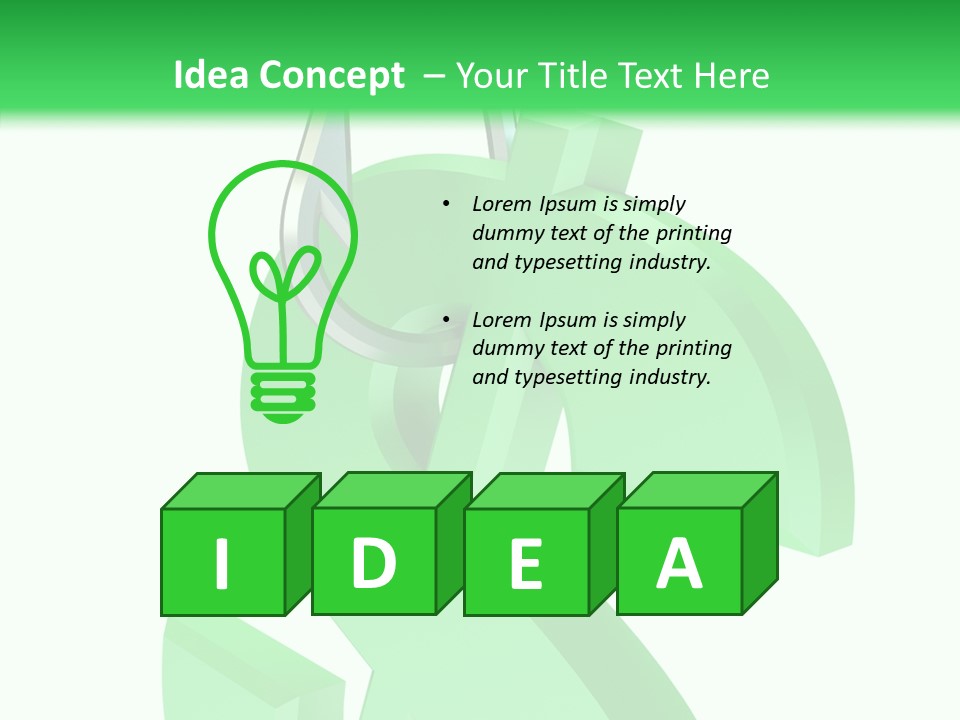 Fishing Conceptual Business PowerPoint Template